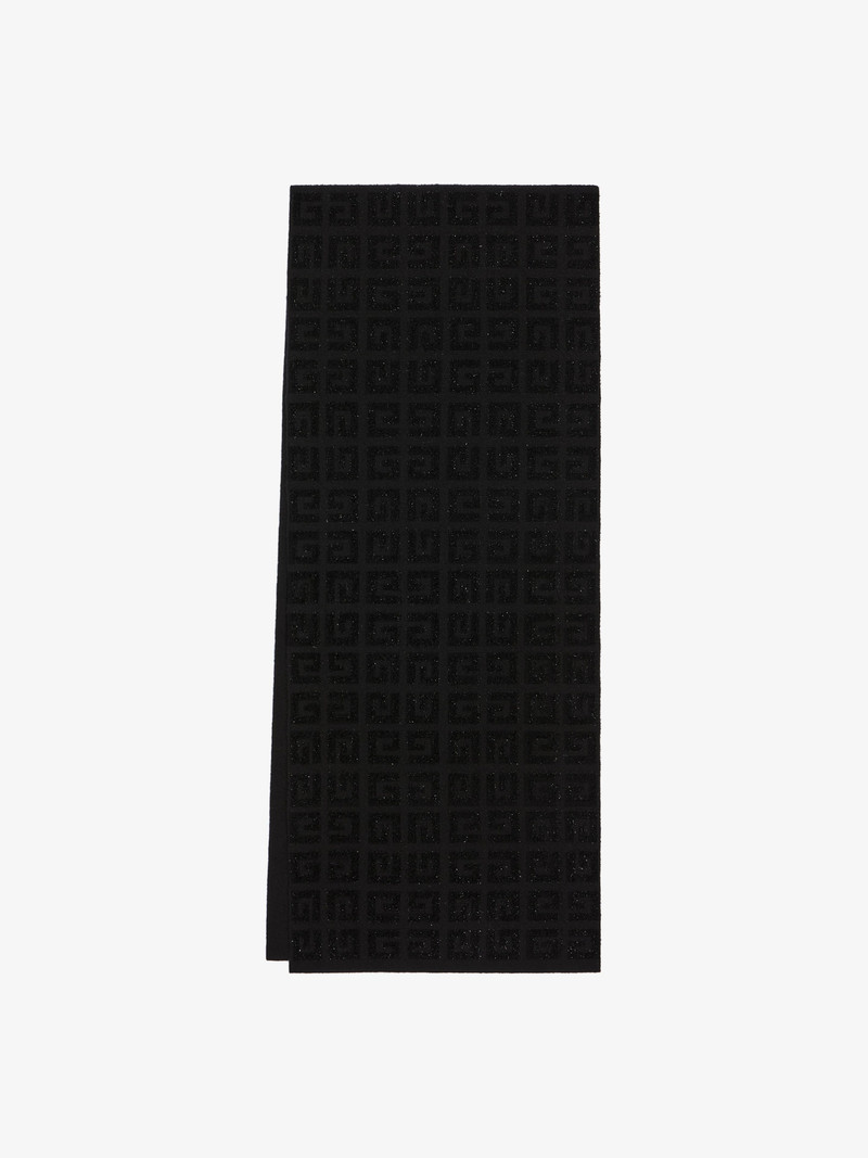 GIVENCHY 4G DOUBLE SIDED SCARF IN WOOL CASHMERE 3