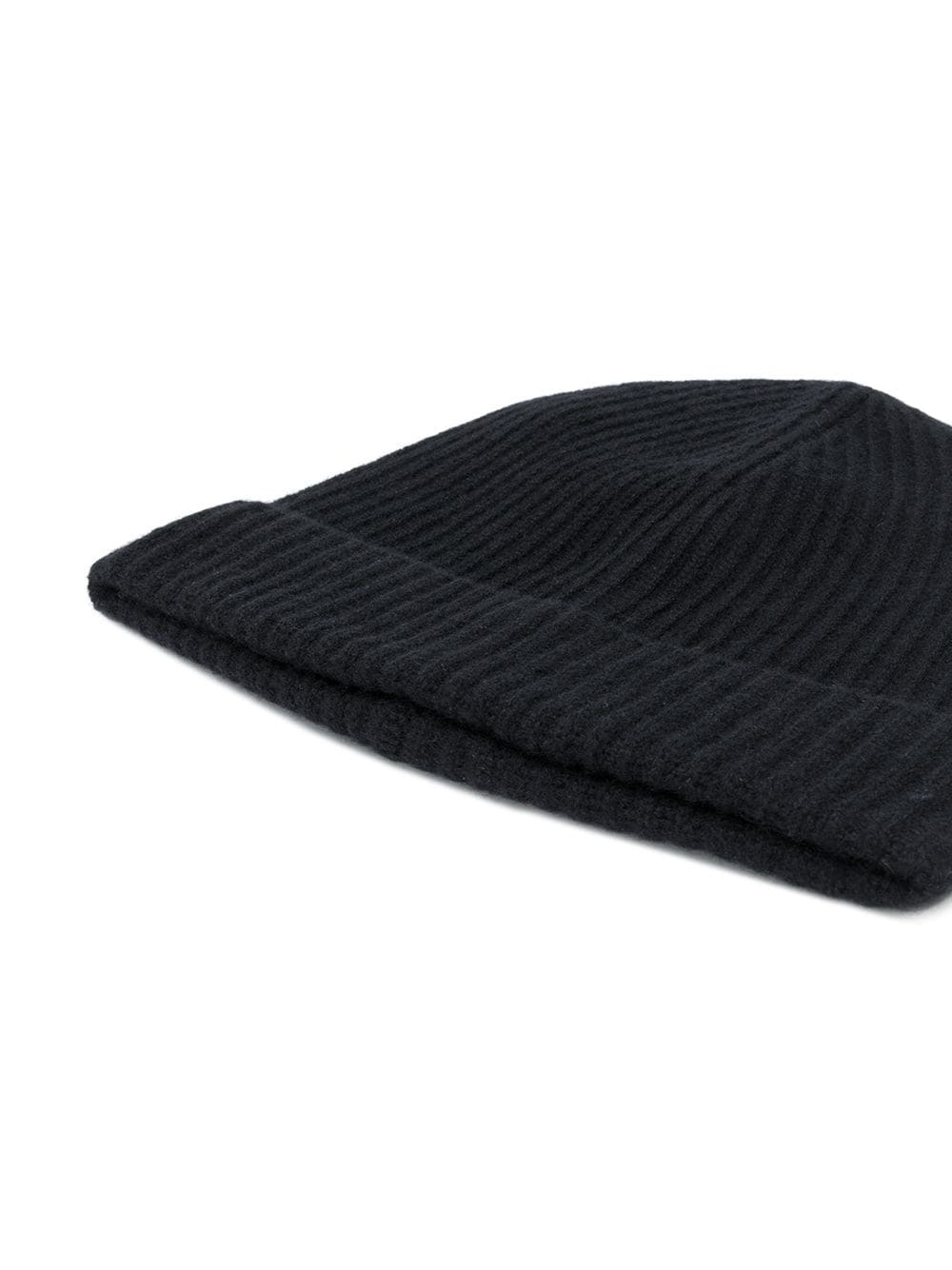 ribbed cashmere beanie - 2