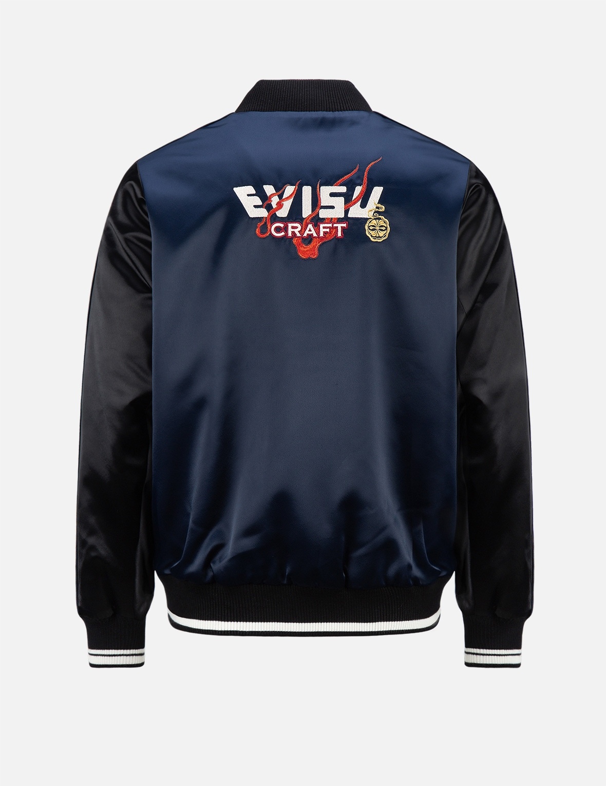 DRAGON EMBROIDERY SATIN PADDED SOUVENIR JACKET - 2