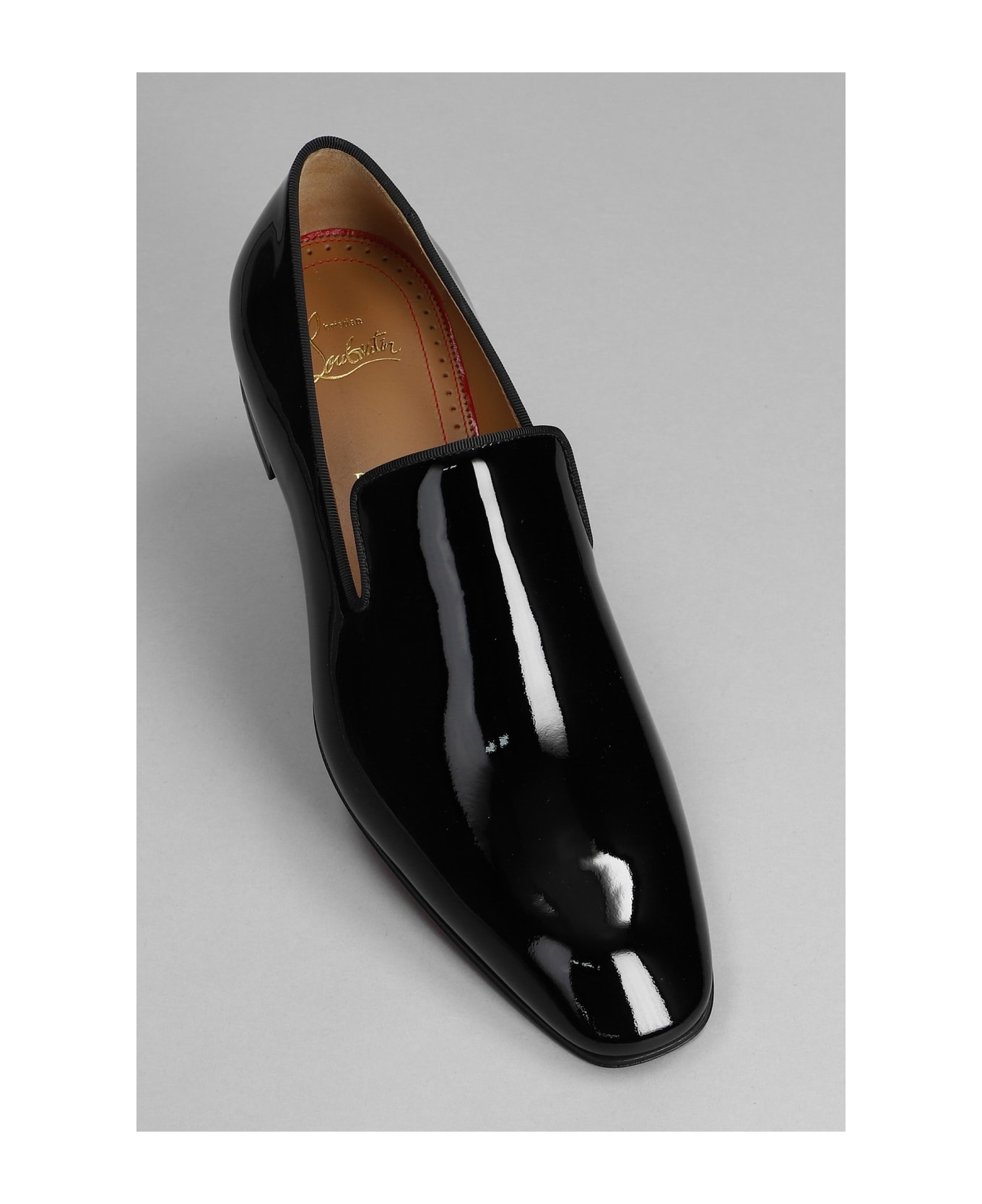 Dandeliuon Flat Loafers In Black Patent Leather - 5