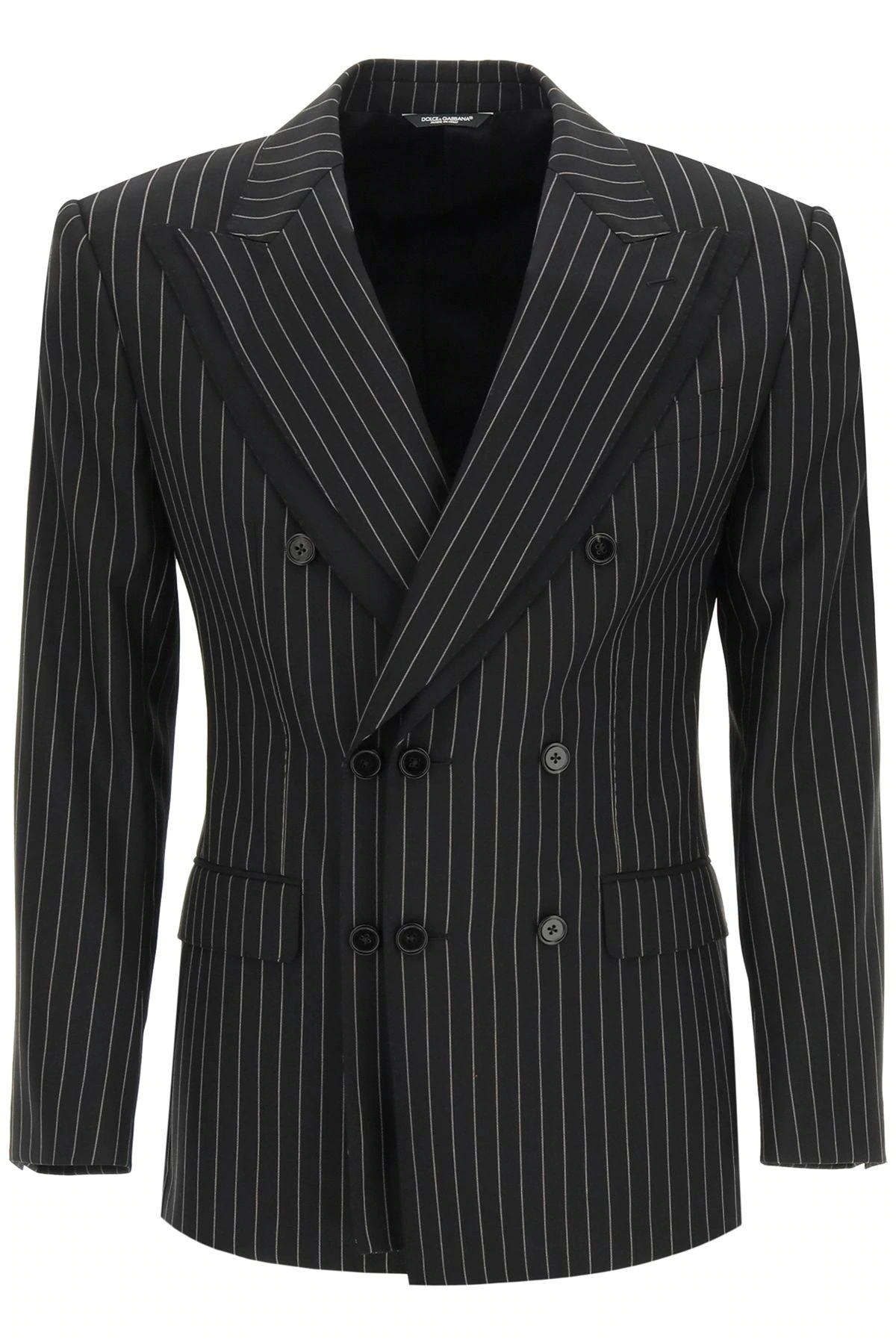 TAILORED BLAZER IN PINSTRIPE WOOL - 1