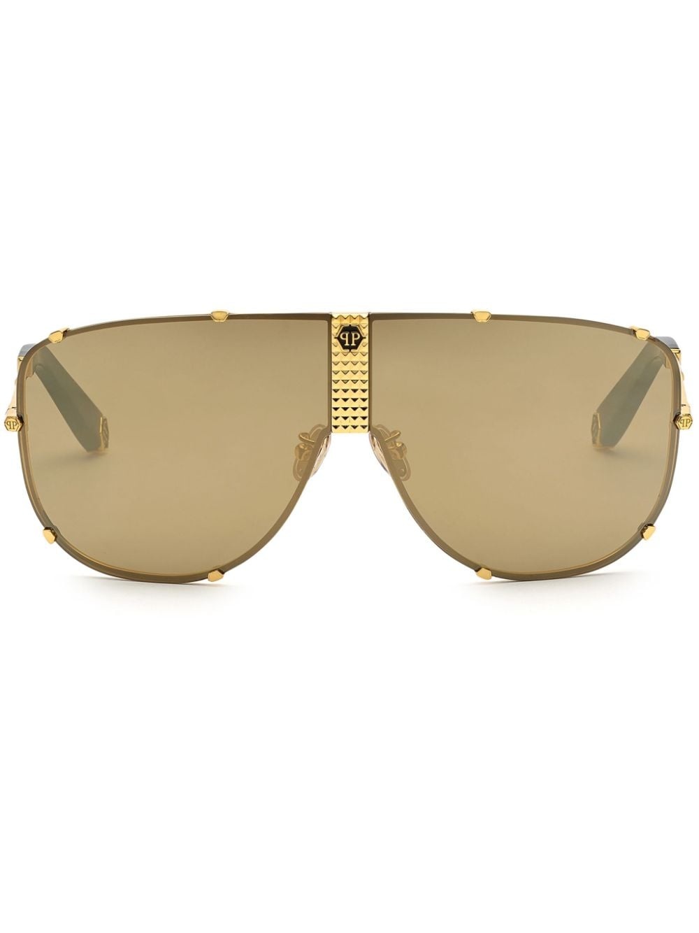 oversize-frame sunglasses - 1