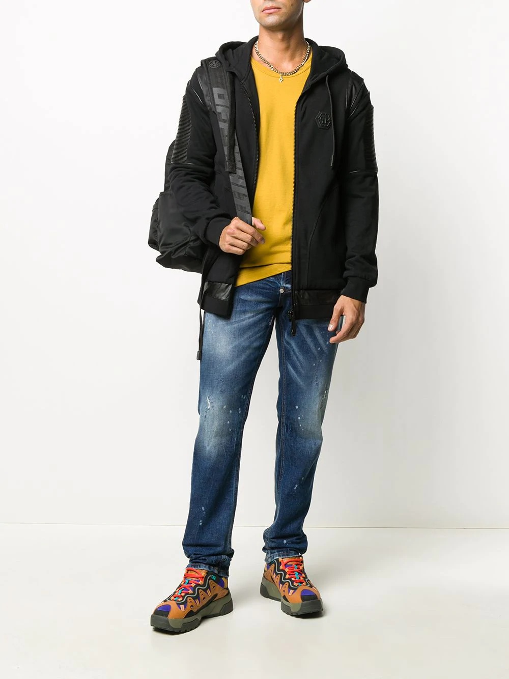 Institutional hooded cotton jacket - 2