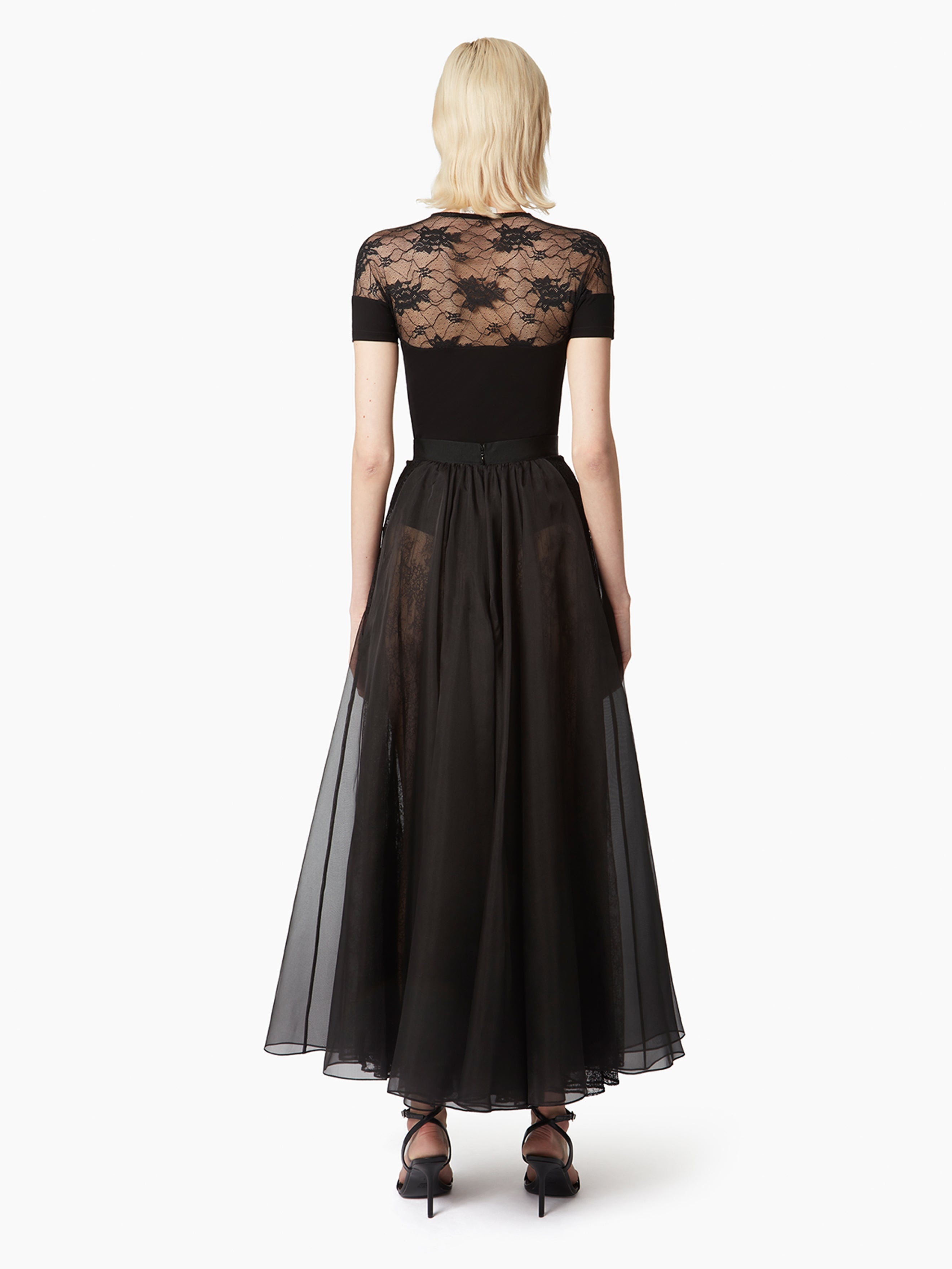 VOLUMINOUS MAXI SKIRT - 4