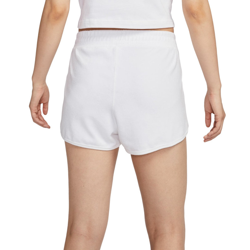 Nike (WMNS) NikeCourt Heritage Mid-Rise French Terry Tennis Shorts Asia Sizing 'White' FQ2283-100 outlook