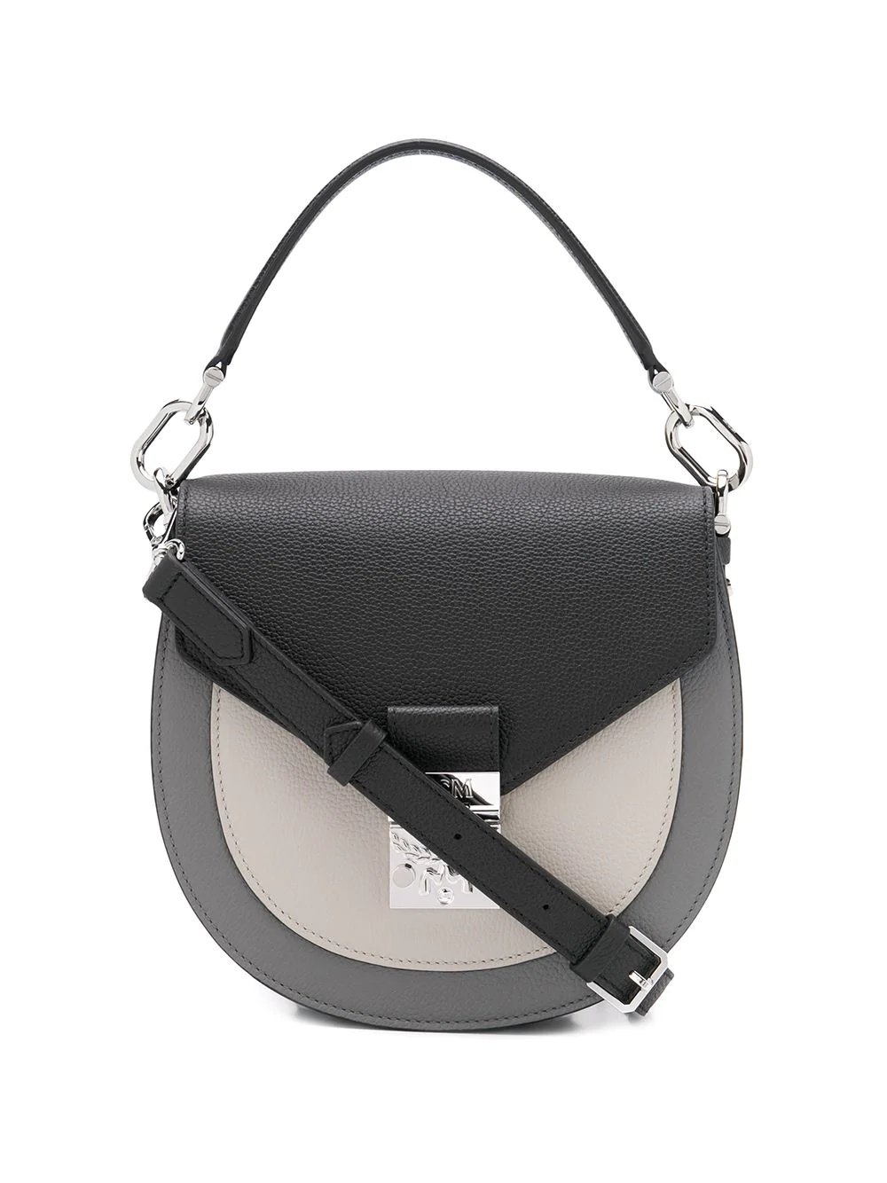 Patricia colour-block shoulder bag - 1