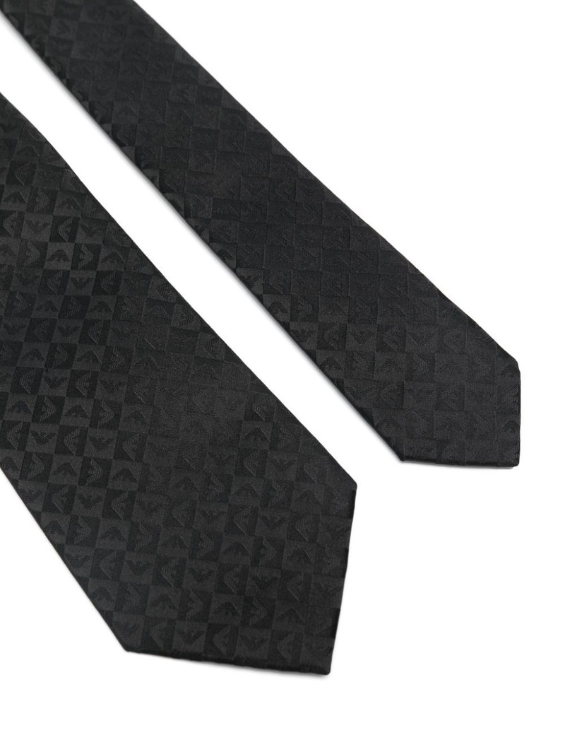 EMPORIO ARMANI Silk tie outlook