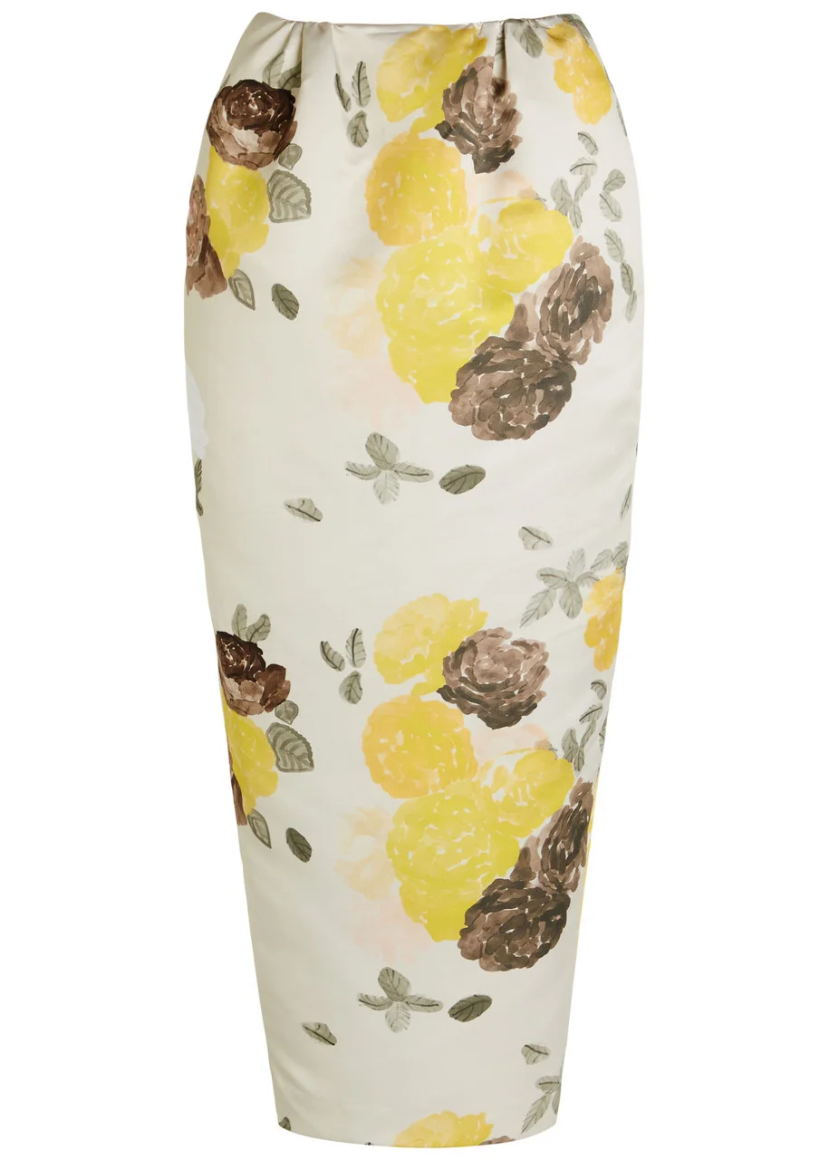 Bernadette Damian Floral-print Midi Skirt - 1