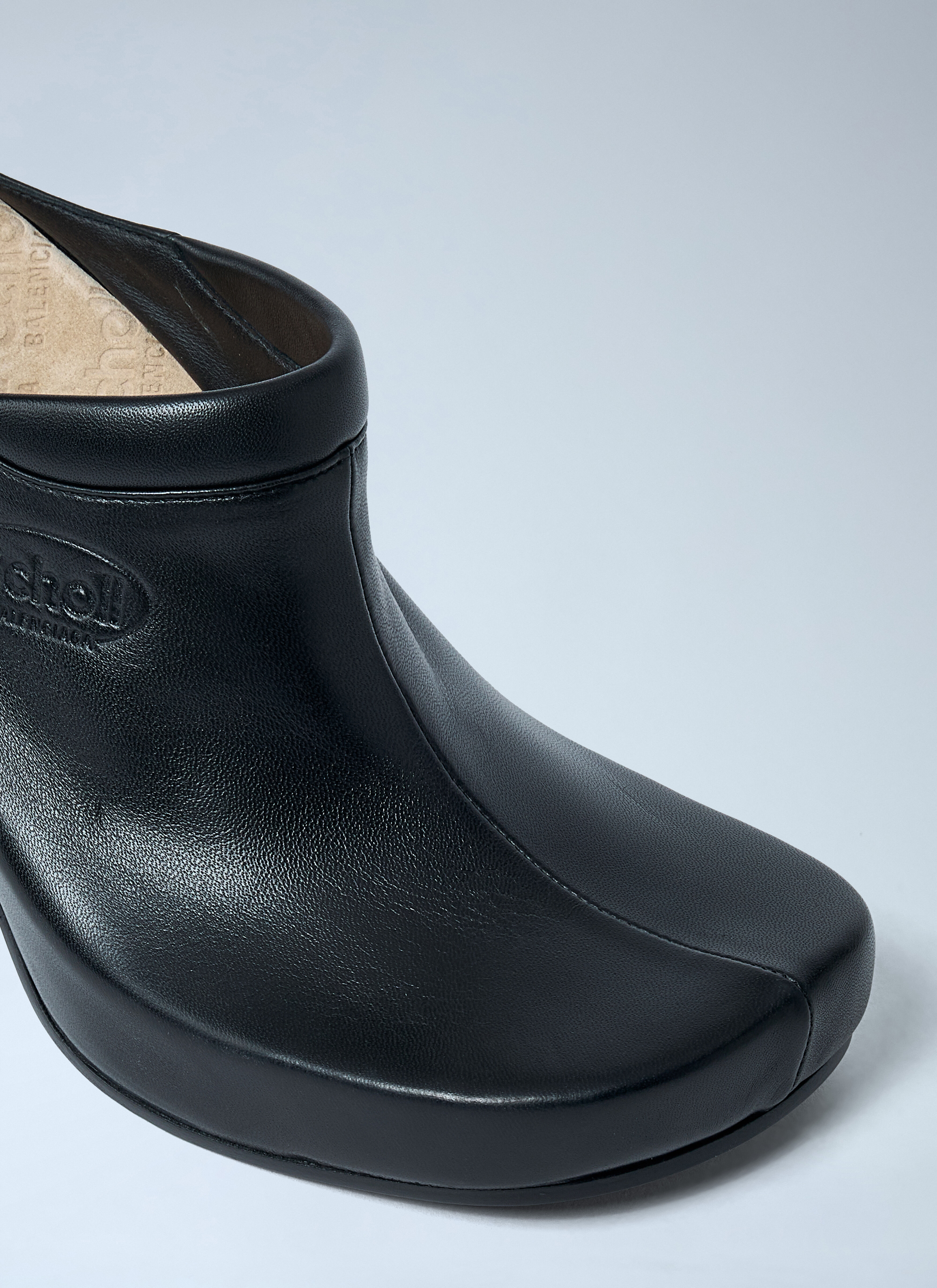 Scholl Heeled Mules - 3