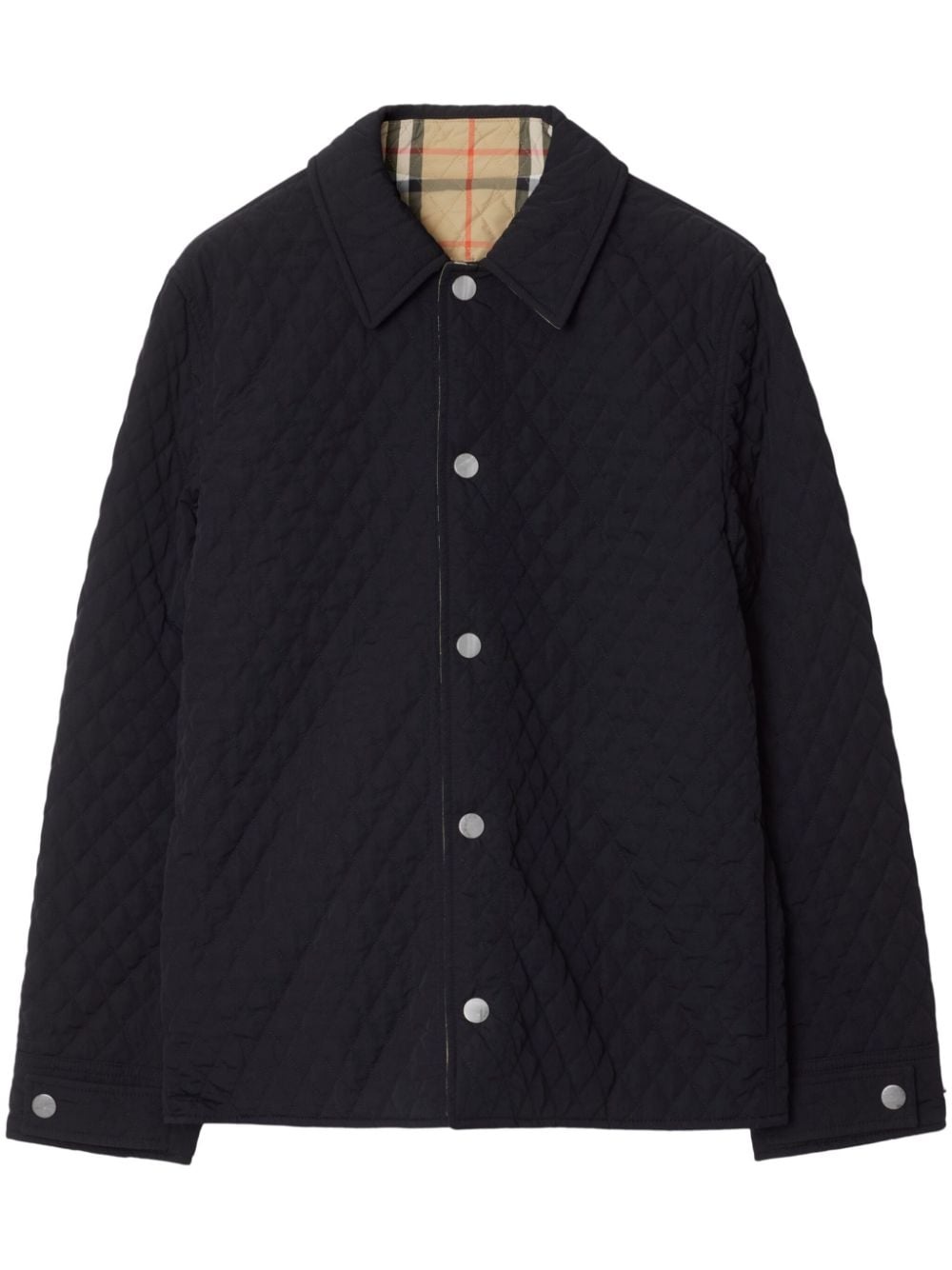 quilted reversible jacket - 1