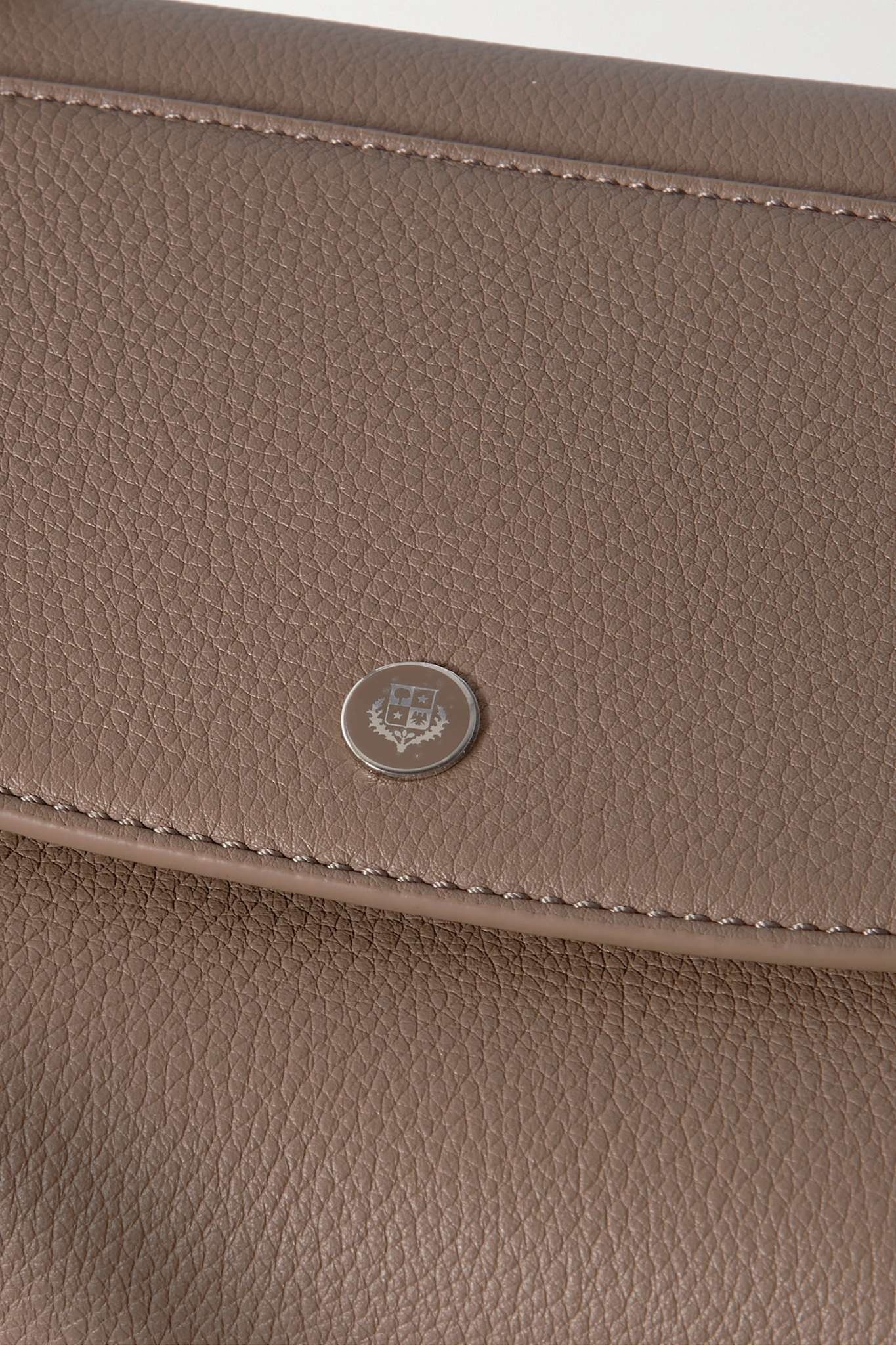 Sesia Happy Day large textured-leather tote - 4