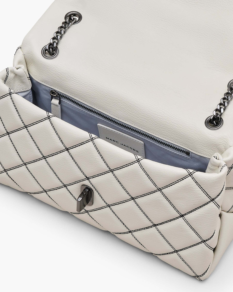 THE BI-COLOR QUILTED DUAL CONVERTIBLE SHOULDER BAG 4