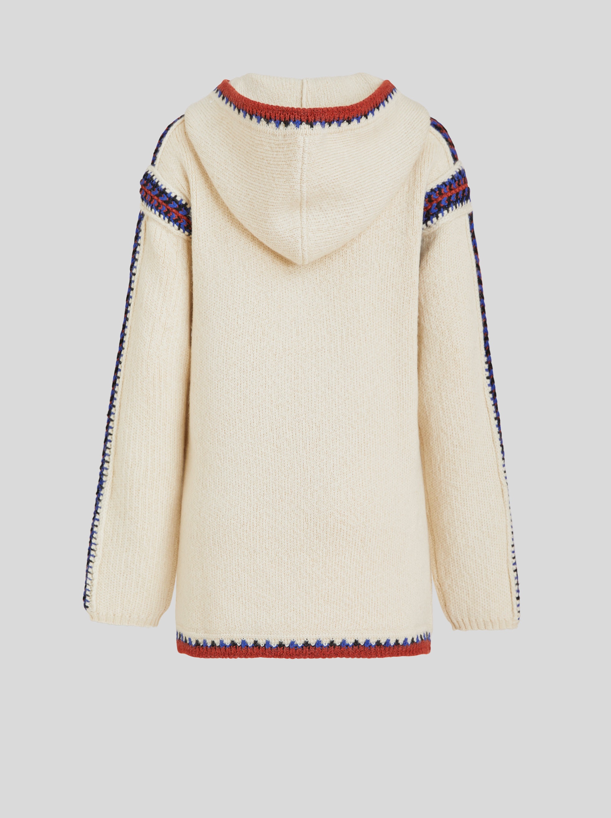 JACQUARD JUMPER WITH HOOD - 6