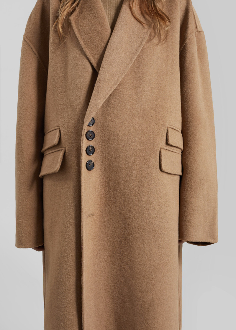 Lohit Wool Coat - Camel 4