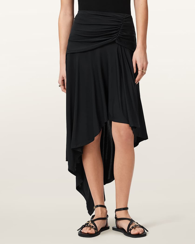 ANNALIE JERSEY MIDI SKIRT 4