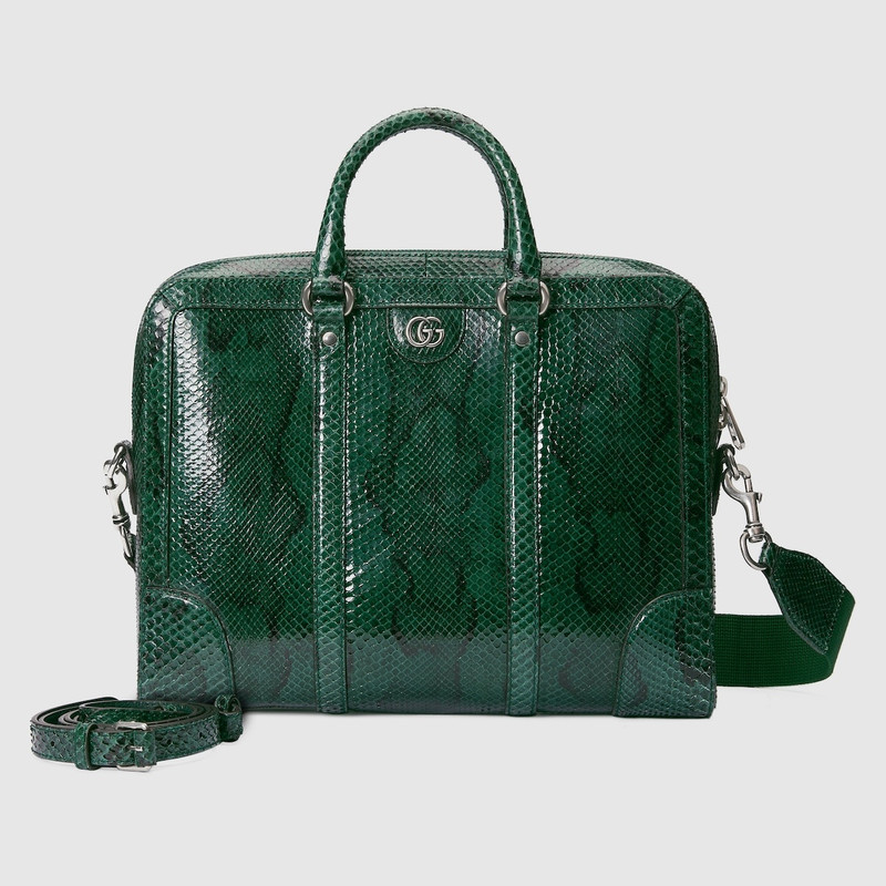 Python briefcase with Double G 3