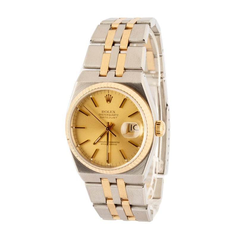 Rolex Oysterquartz Datejust Ref 17013 Two-Tone - 2