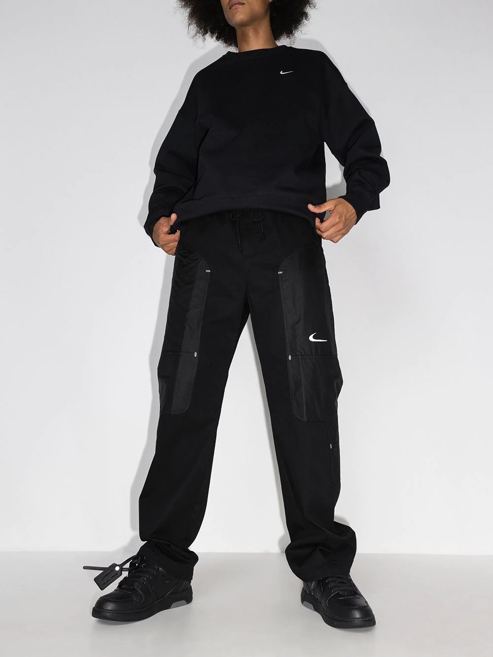 x Off-White straight-leg track pants - 5