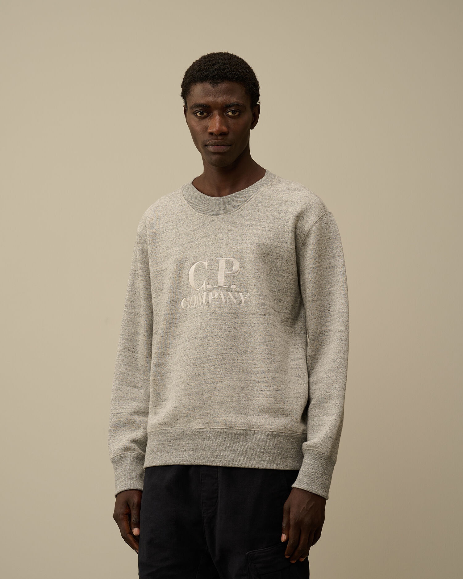 Japanese Mélange Fleece Logo Crewneck Sweatshirt - 2