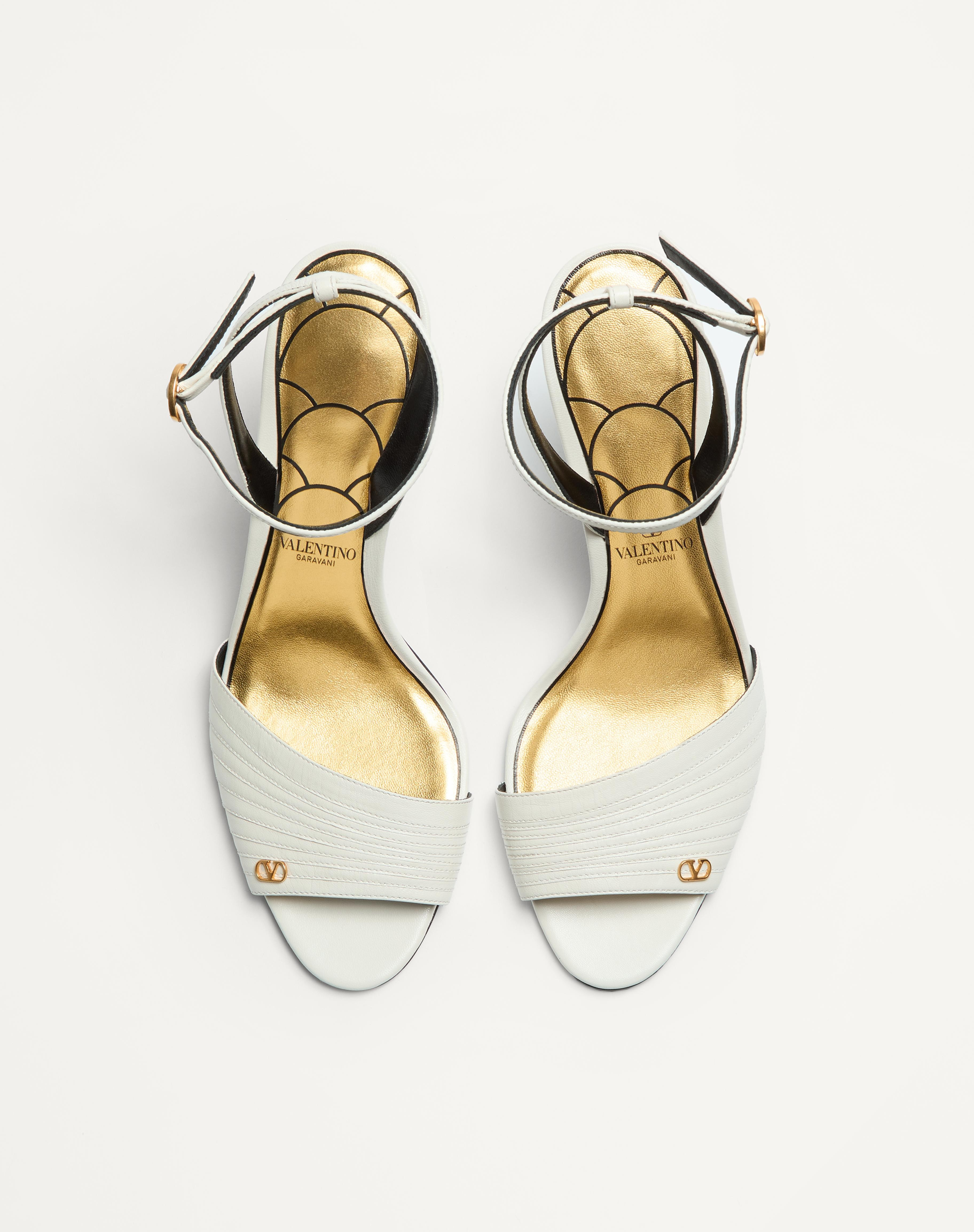 LADYCRUSH SANDAL IN KIDSKIN 85MM - 5