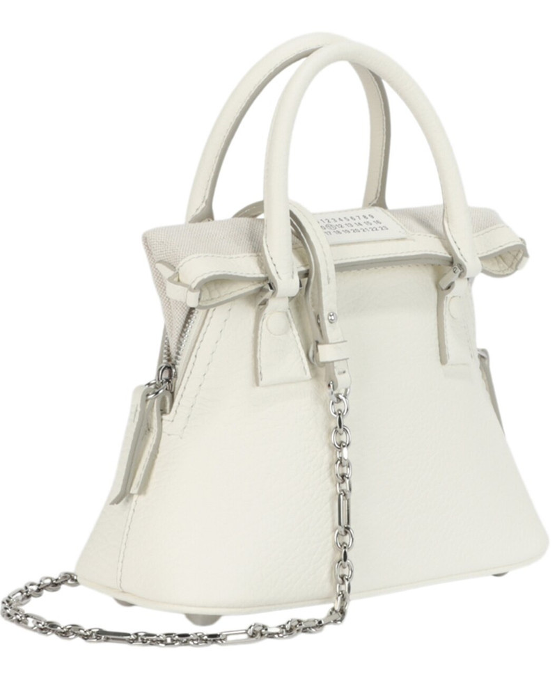 Maison Margiela Maison Margiela 5AC Classique Micro Leather Satchel outlook