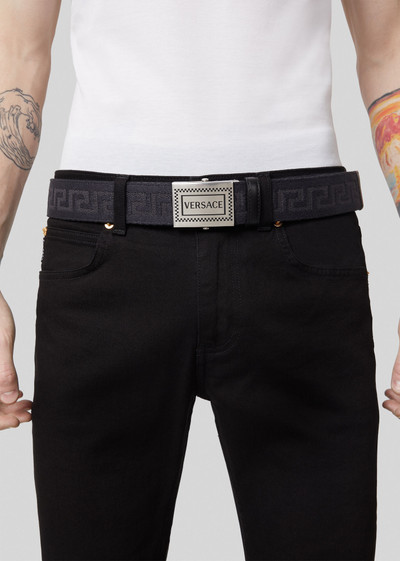 VERSACE 90s Vintage Logo Belt outlook