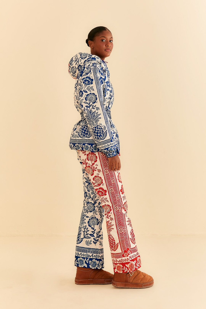 Mixed Pineapple Garden Ski Pants 4