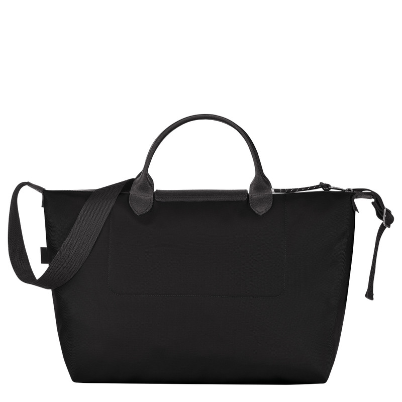Le Pliage Energy XL Handbag Black - Recycled canvas 4