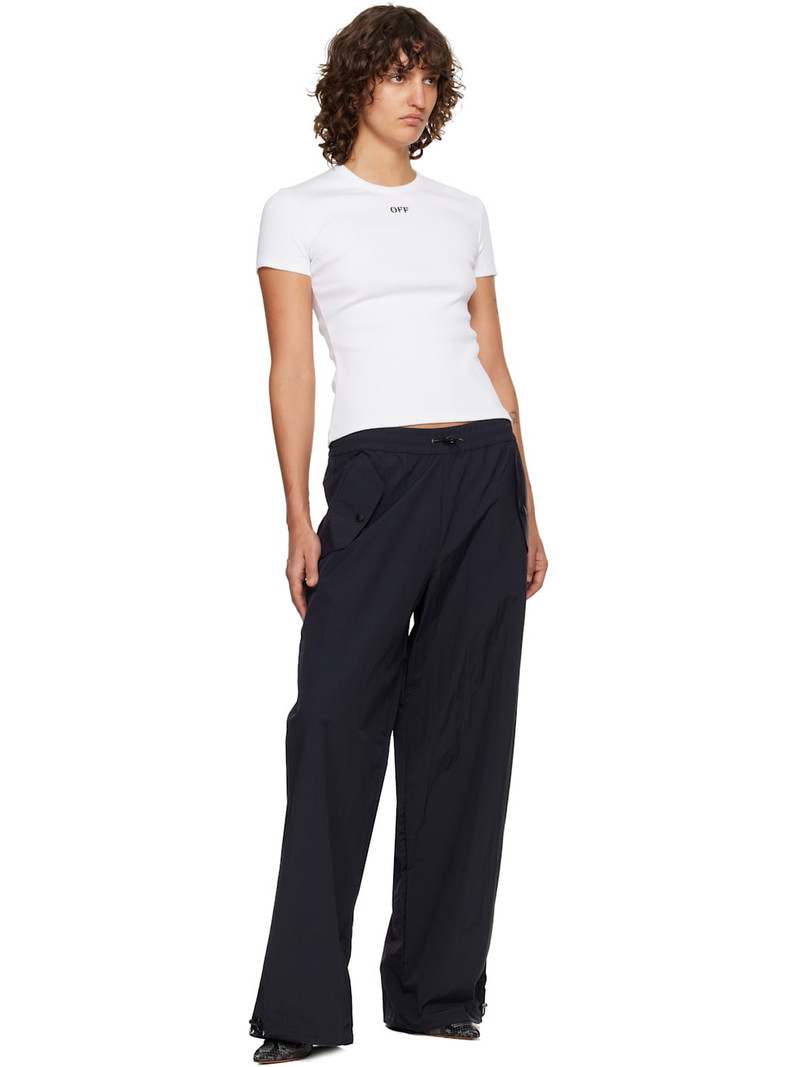 Off-White White Off Stamp Rib Basic T-shirt outlook