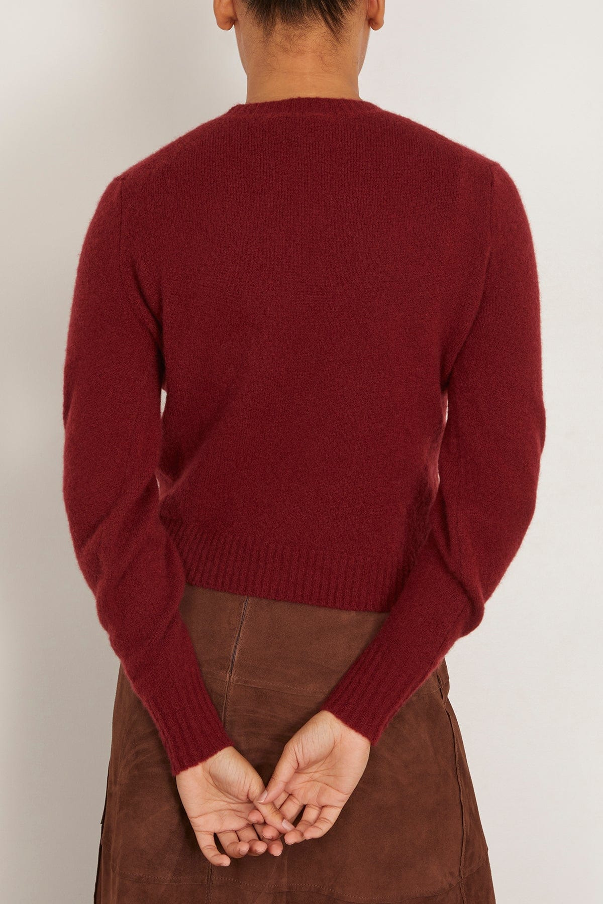 Harlem Sweater in Raspberry - 4