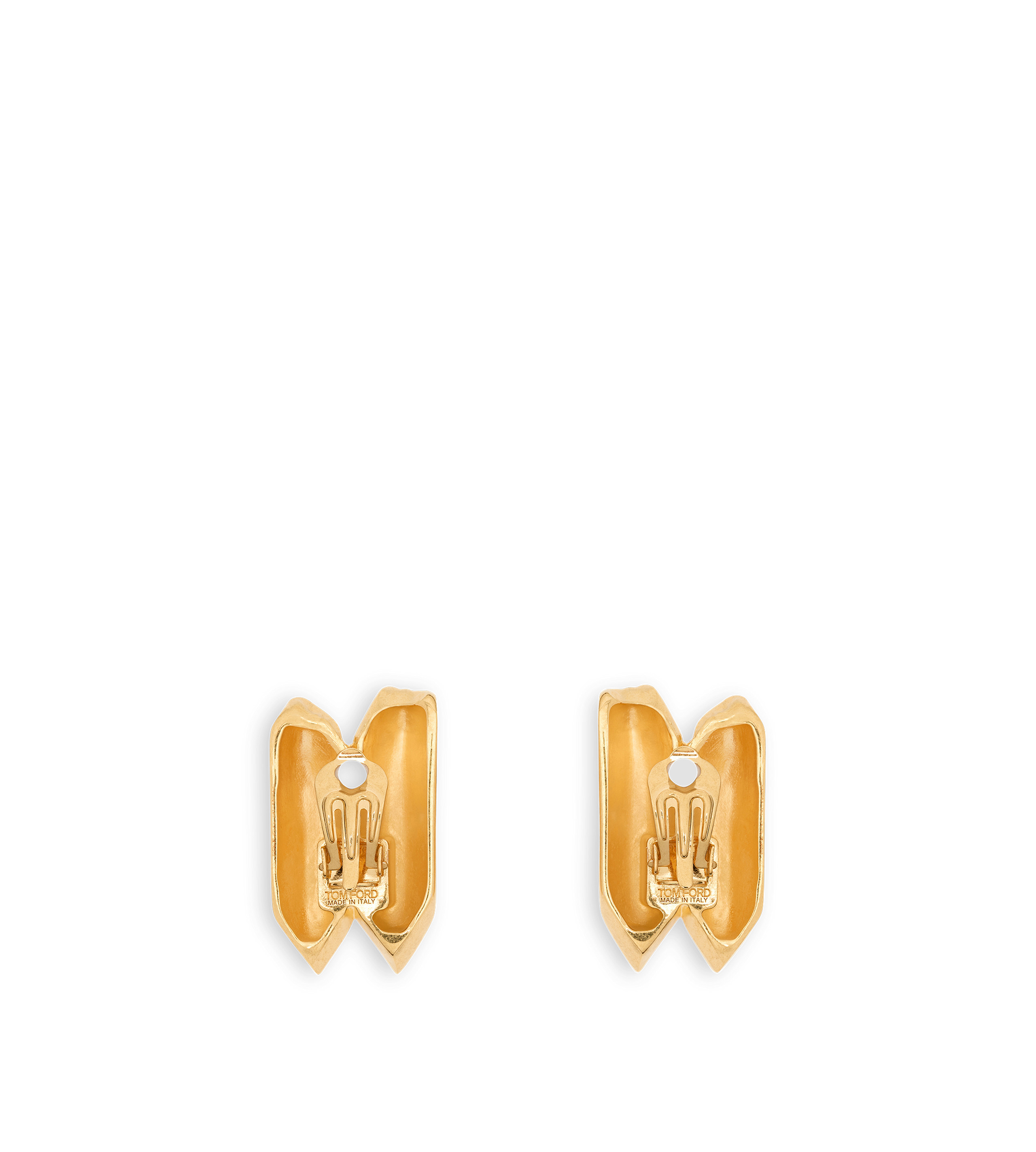 BRASS ATHENA EARRINGS - 2