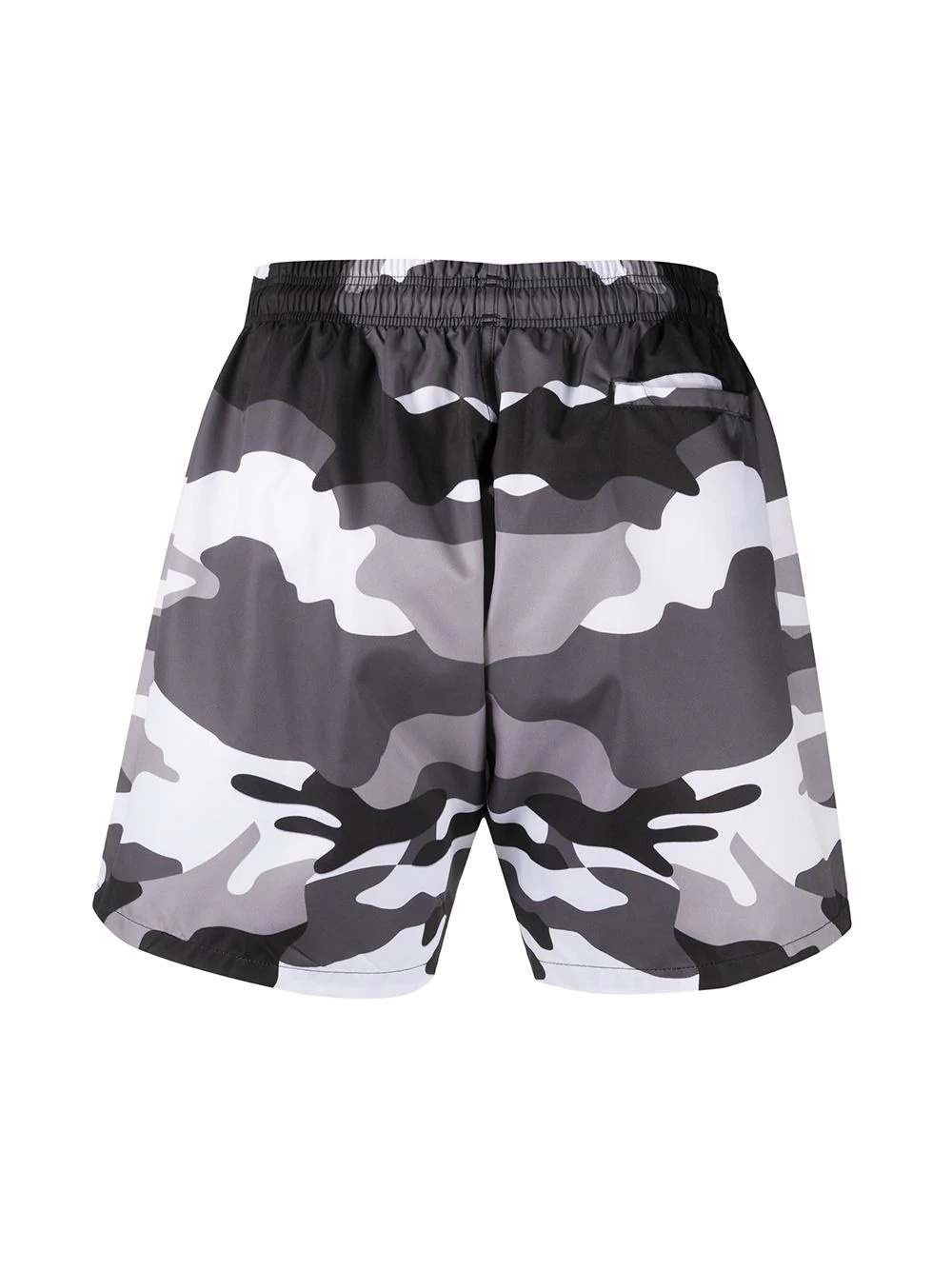 asymmetric camouflage swimming trunks - 2