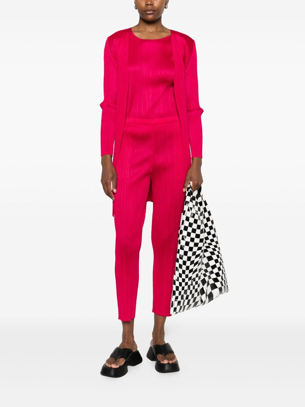 Pleats Please Issey Miyake Women Pleated Trousers - 4