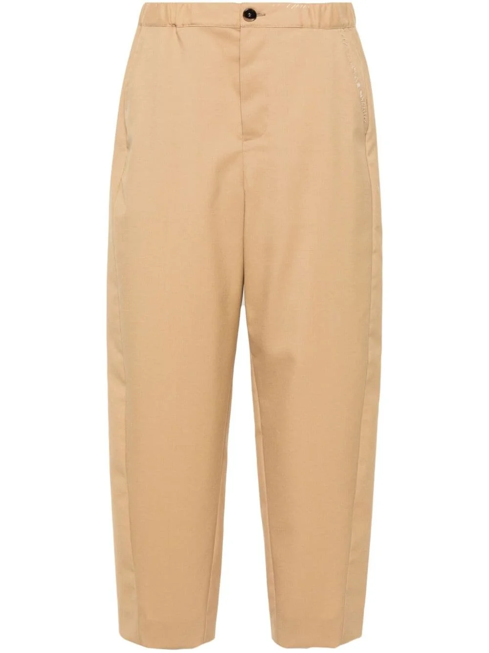 cropped wide-leg trousers - 1