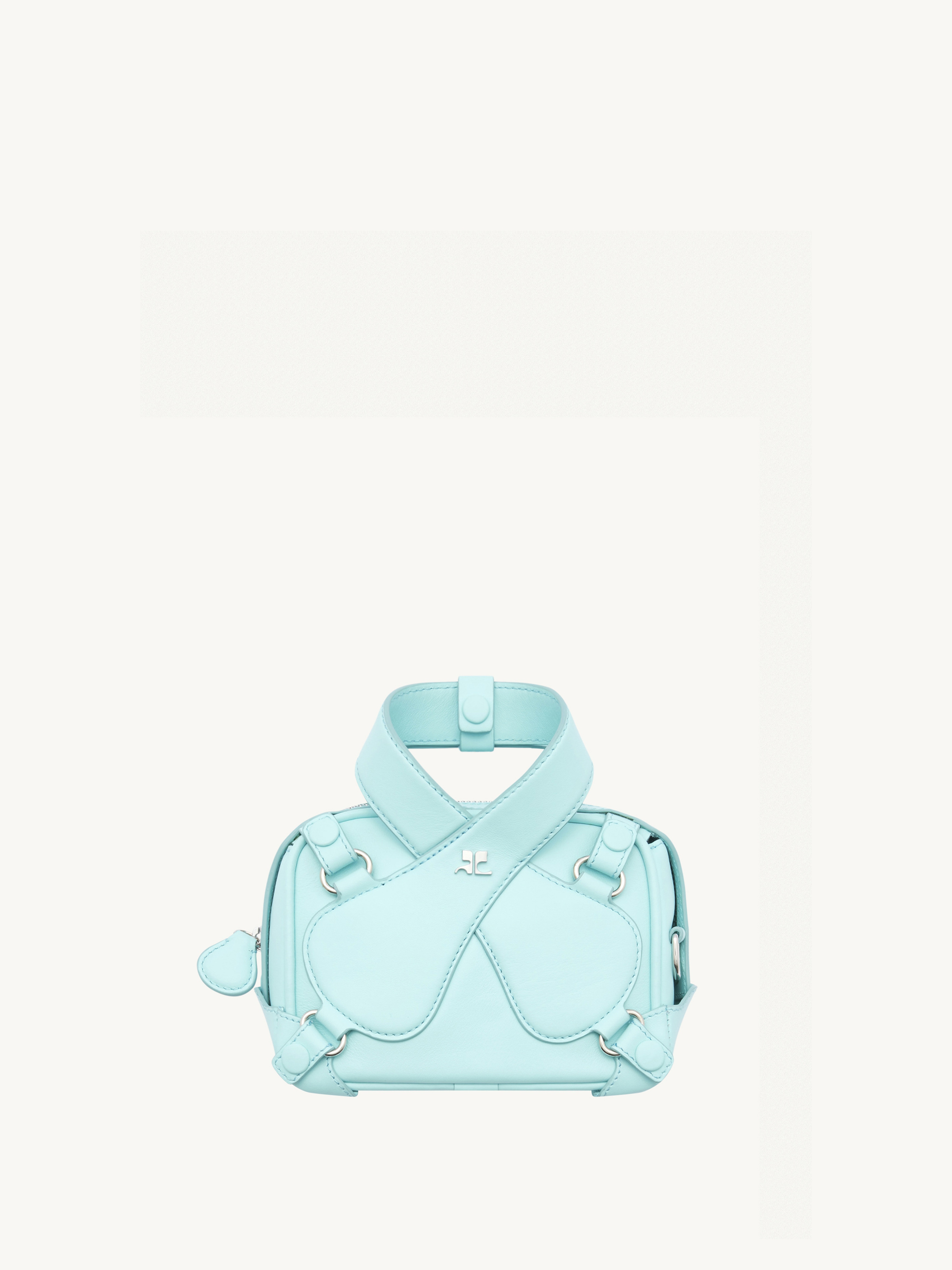 LEATHER LOOP X BAGUETTE BAG - 1