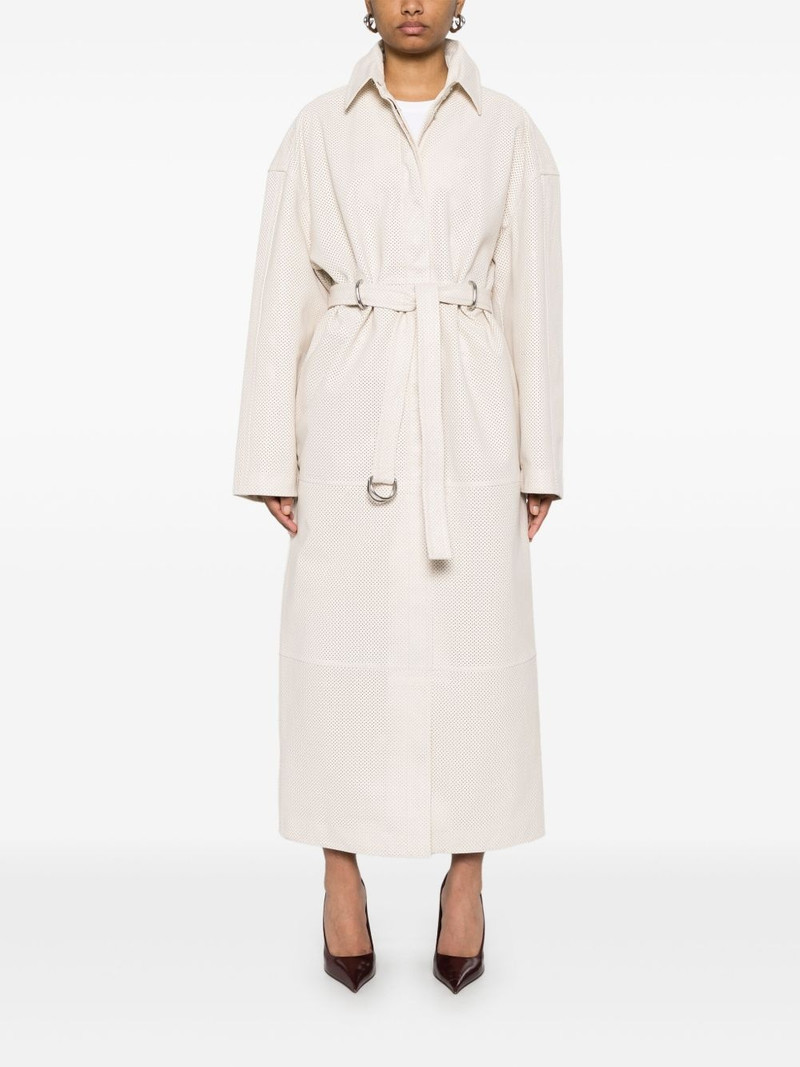 Sportmax perforated coat outlook