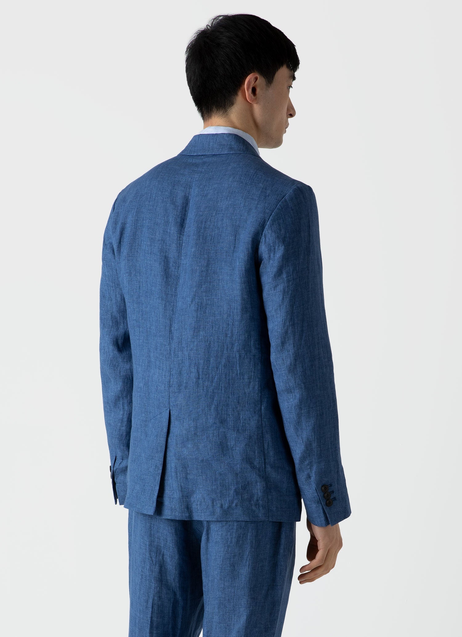 Linen Unstructured Blazer - 4