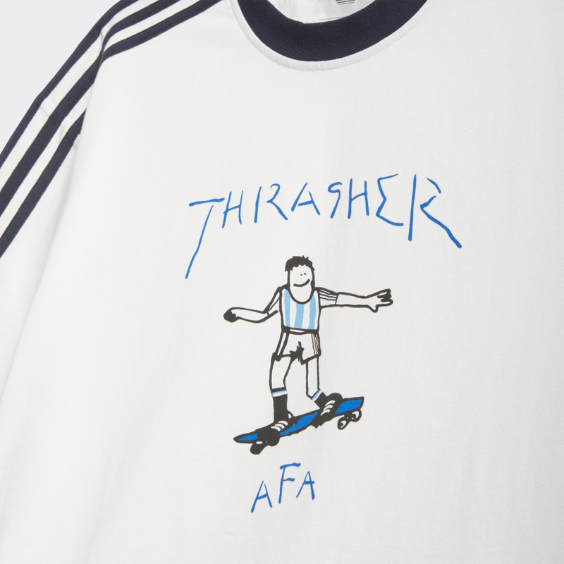 Thrasher X Argentina Gonz Ringer T-Shirt 3