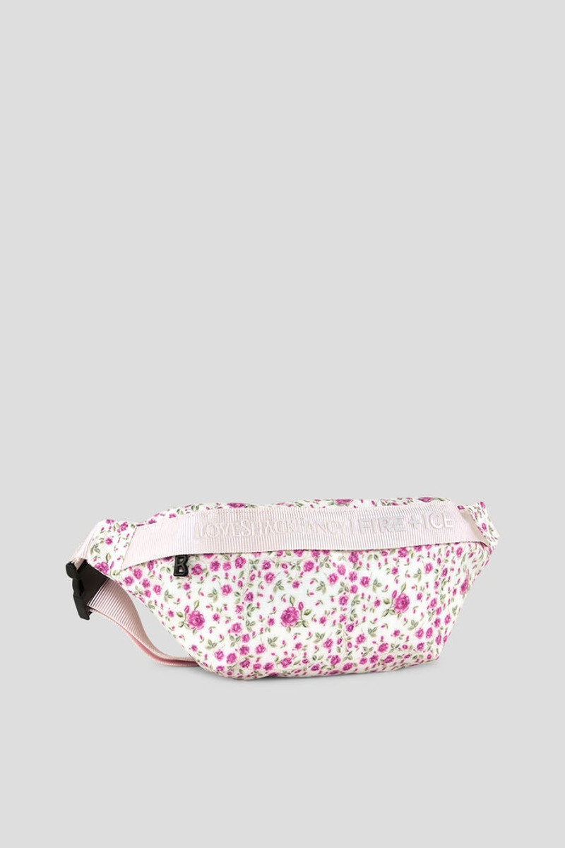 BOGNER Kirkwood Tius Belt bag in Pink/White outlook