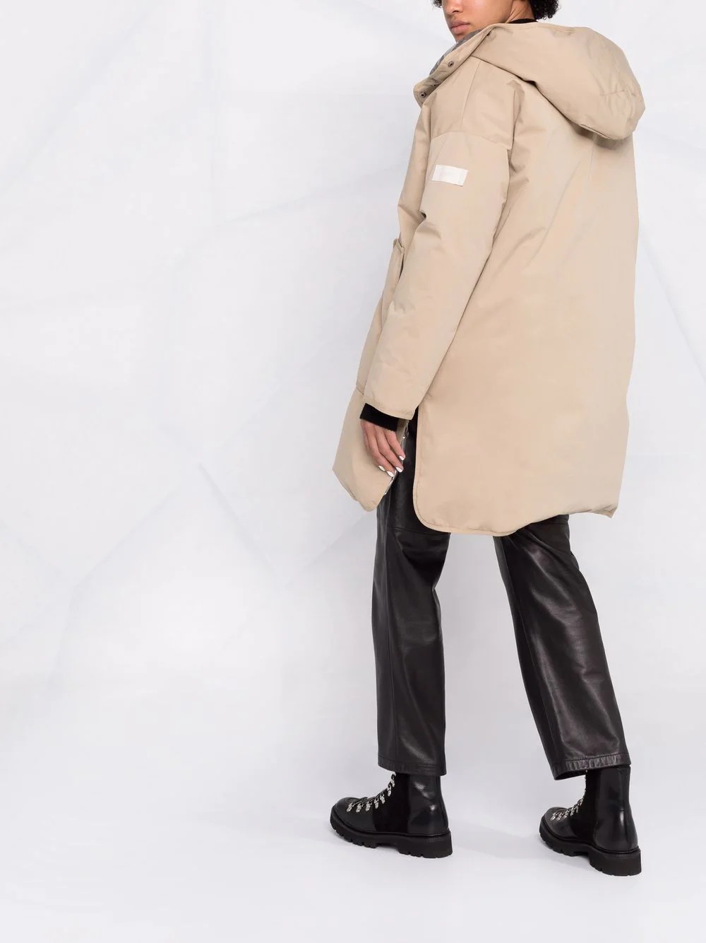 padded metallic-lined jacket - 6