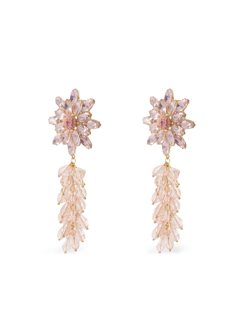 self-portrait flower-cluster earrings outlook