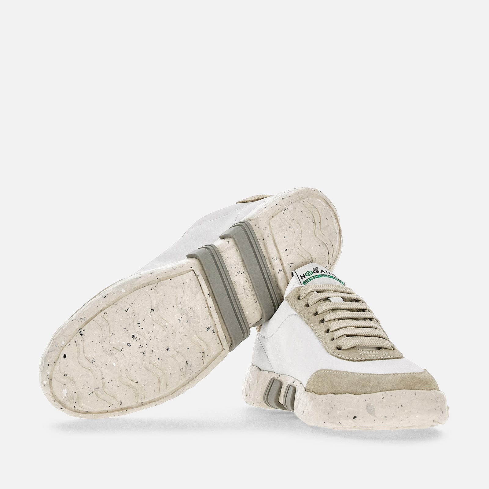 Sneakers Hogan-3R White Beige Grey - 5