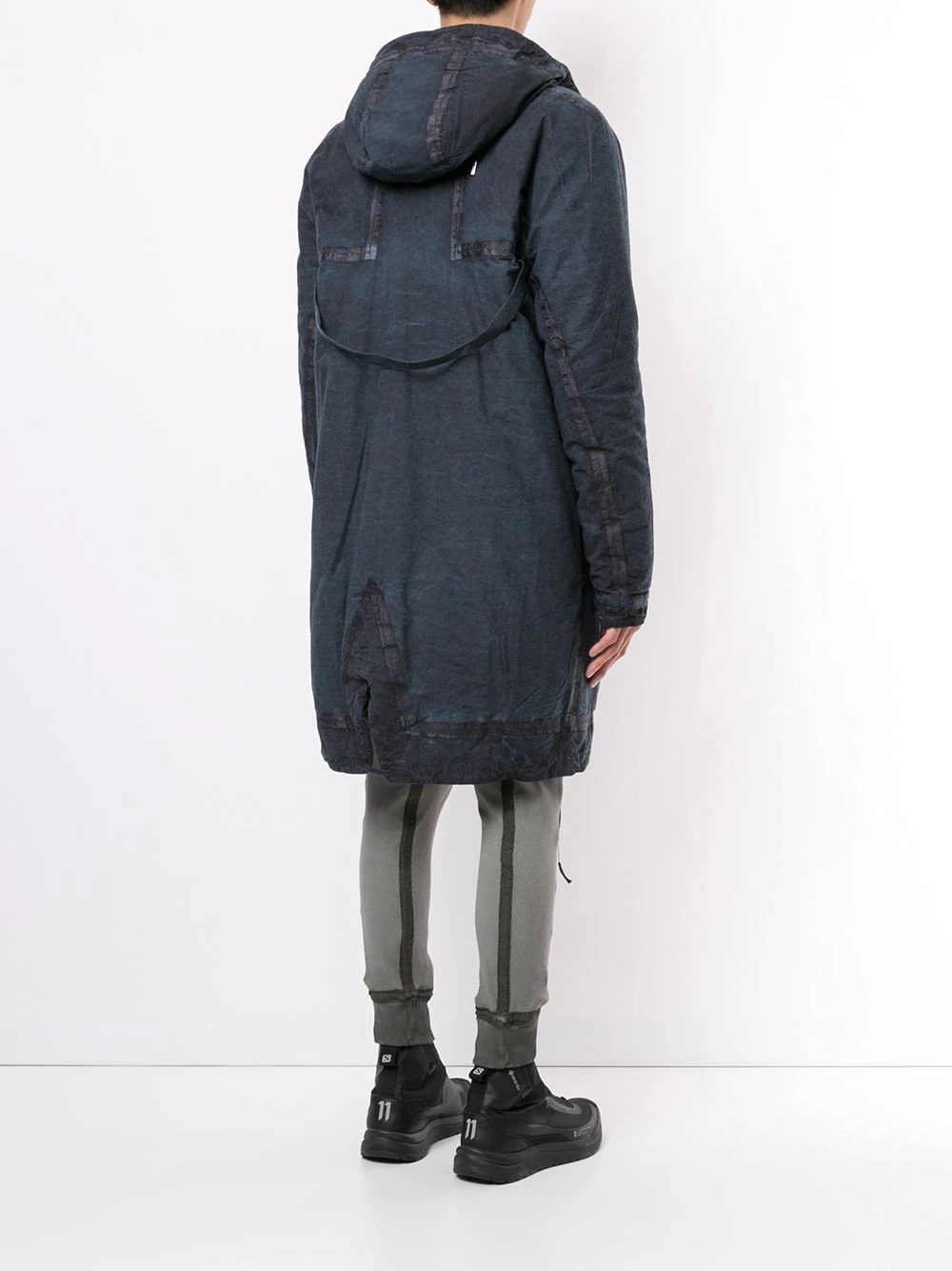 reversible zip-up coat - 4