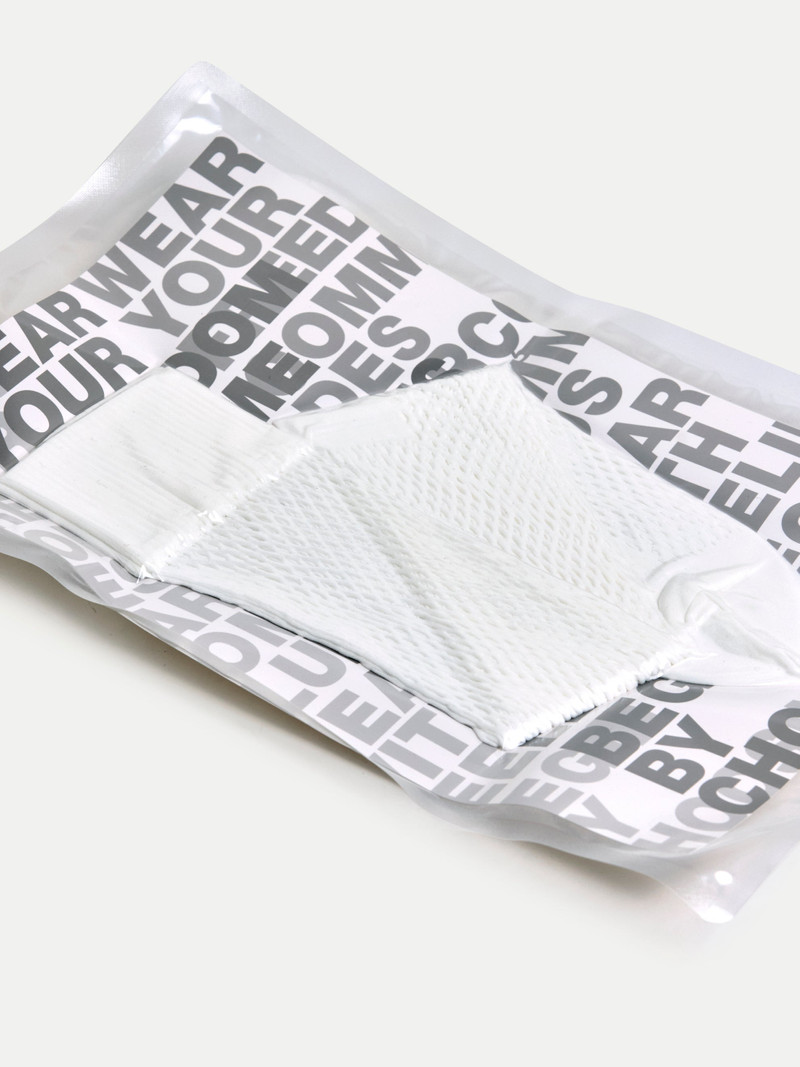 Comme des Garçons Homme Plus CDG HP SOCKS (WHITE) outlook