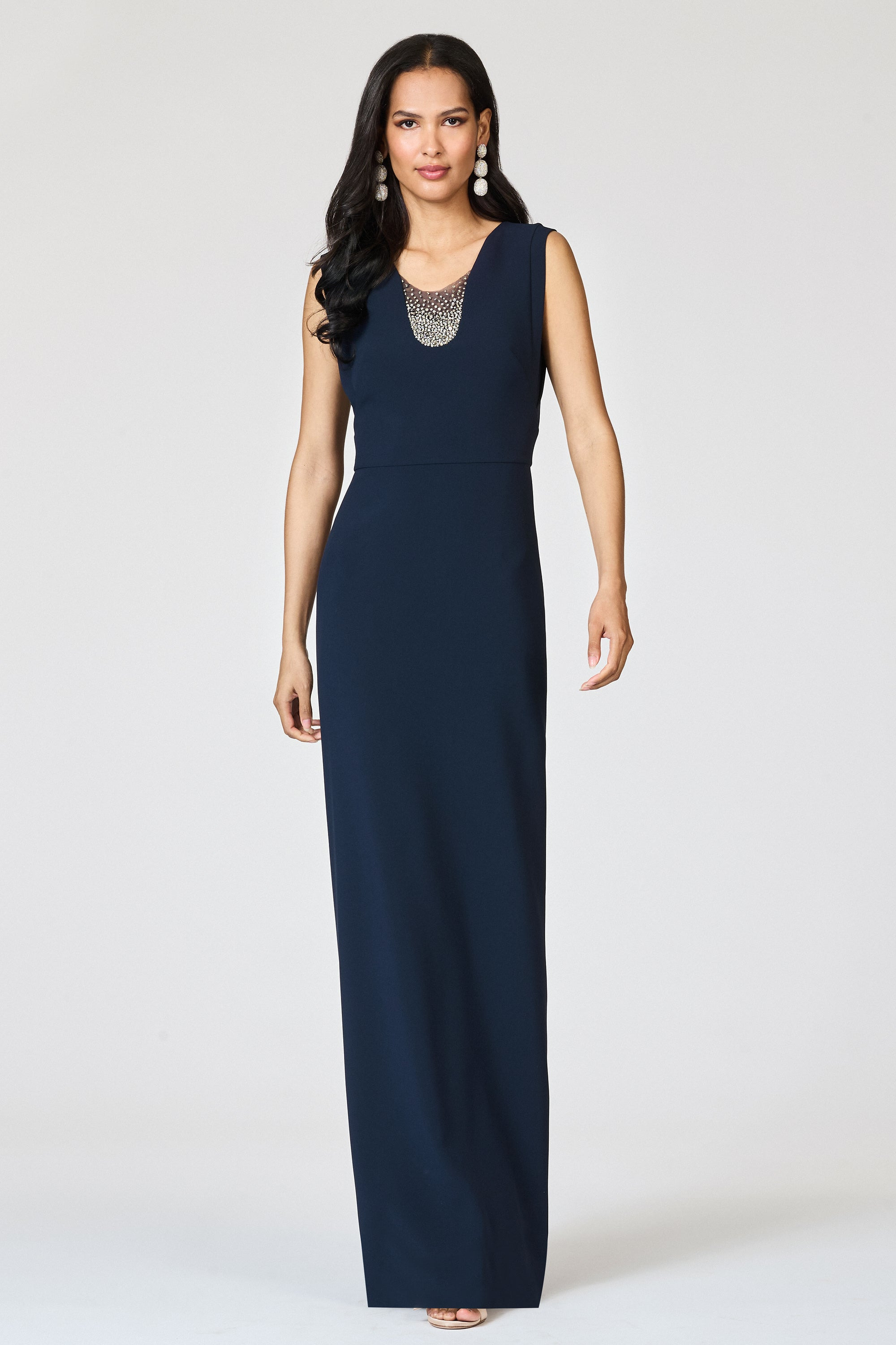 EMBELLISHED NATALIE GOWN - MIDNIGHT - 3