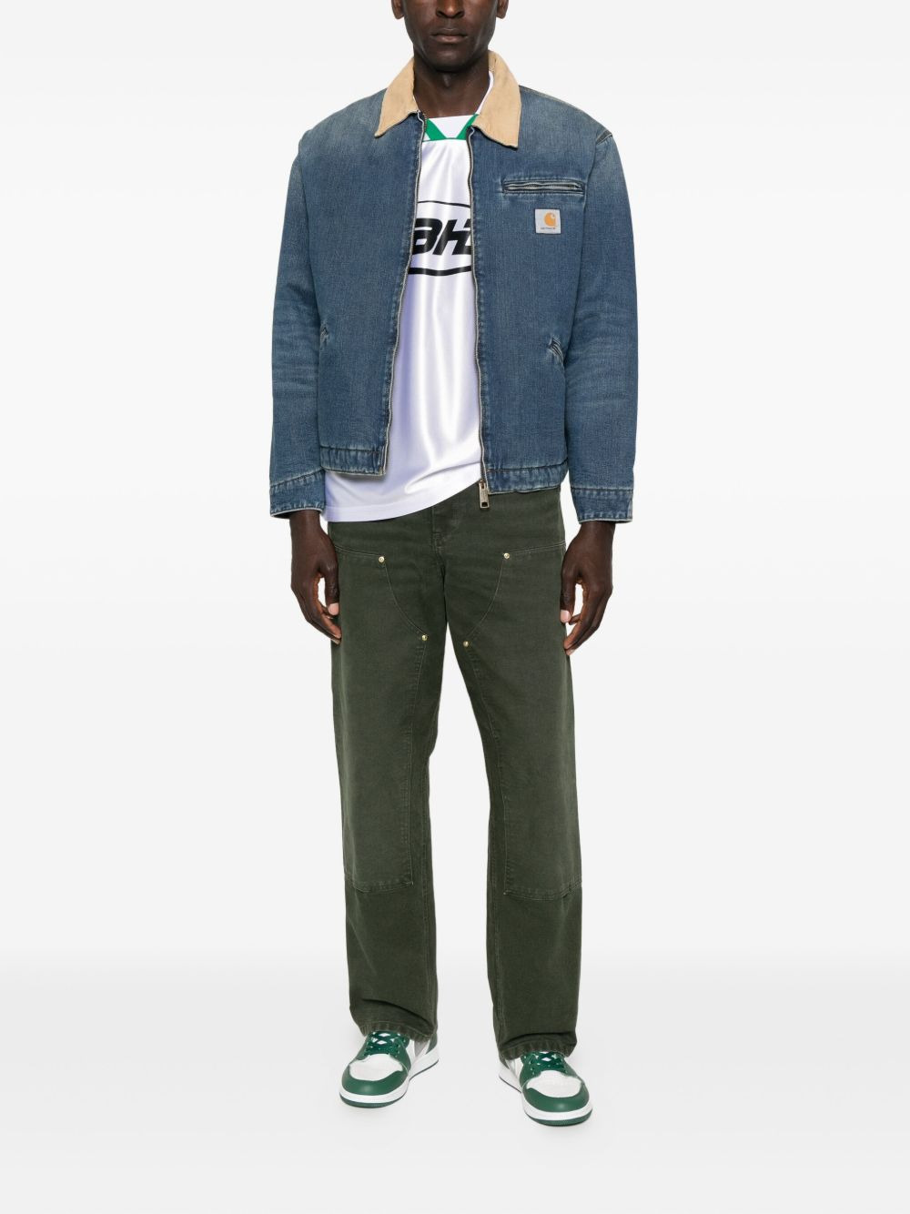 panelled trousers - 2