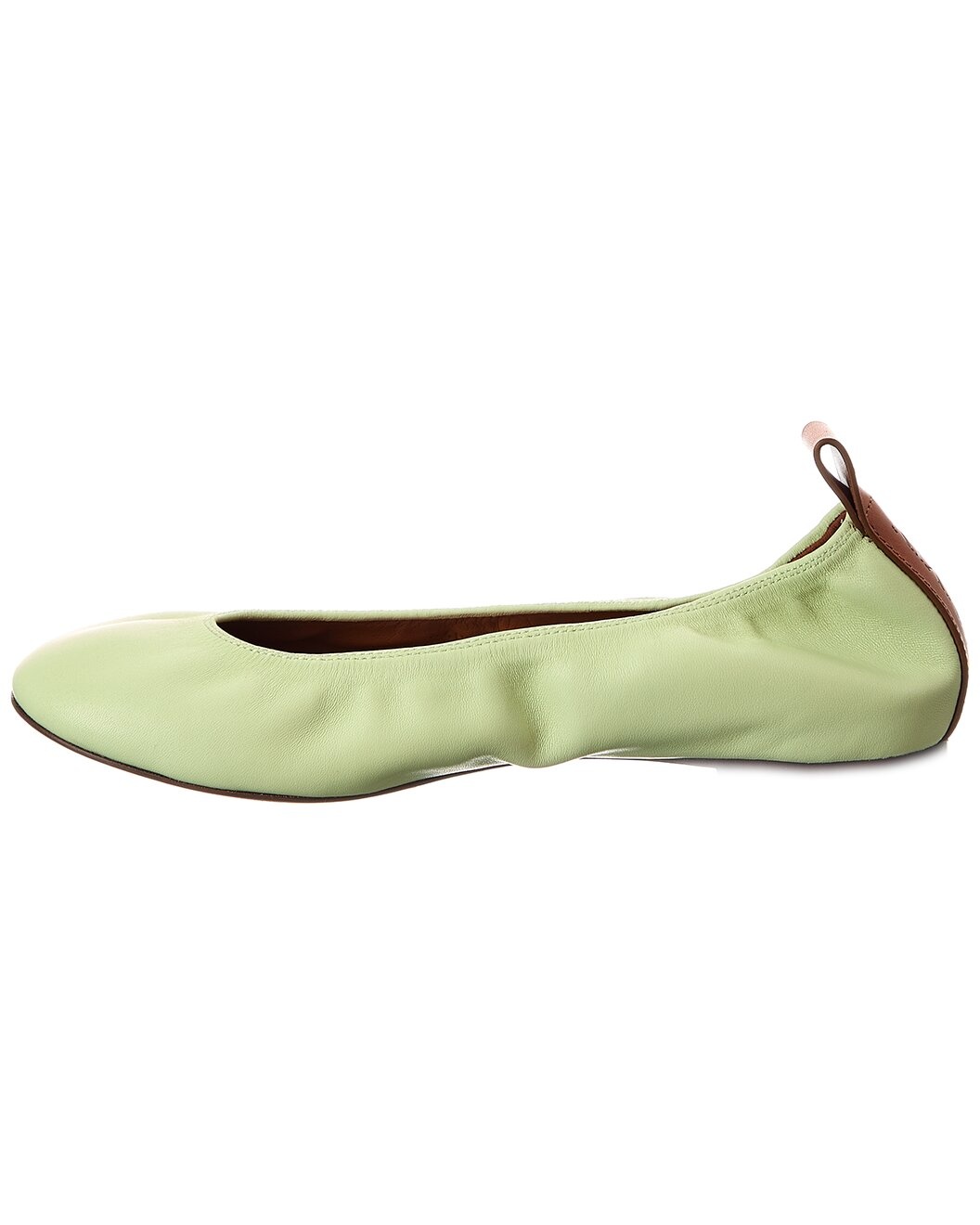 LANVIN Leather Ballerina Flat - 2