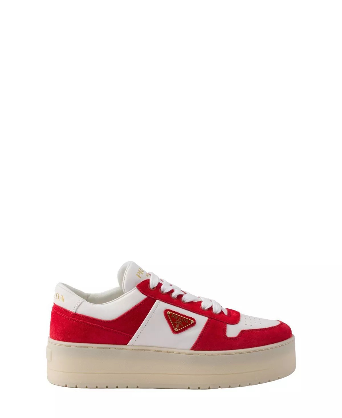 Women's Downtown Bold Nappa Leather and Suede Sneakers - 2