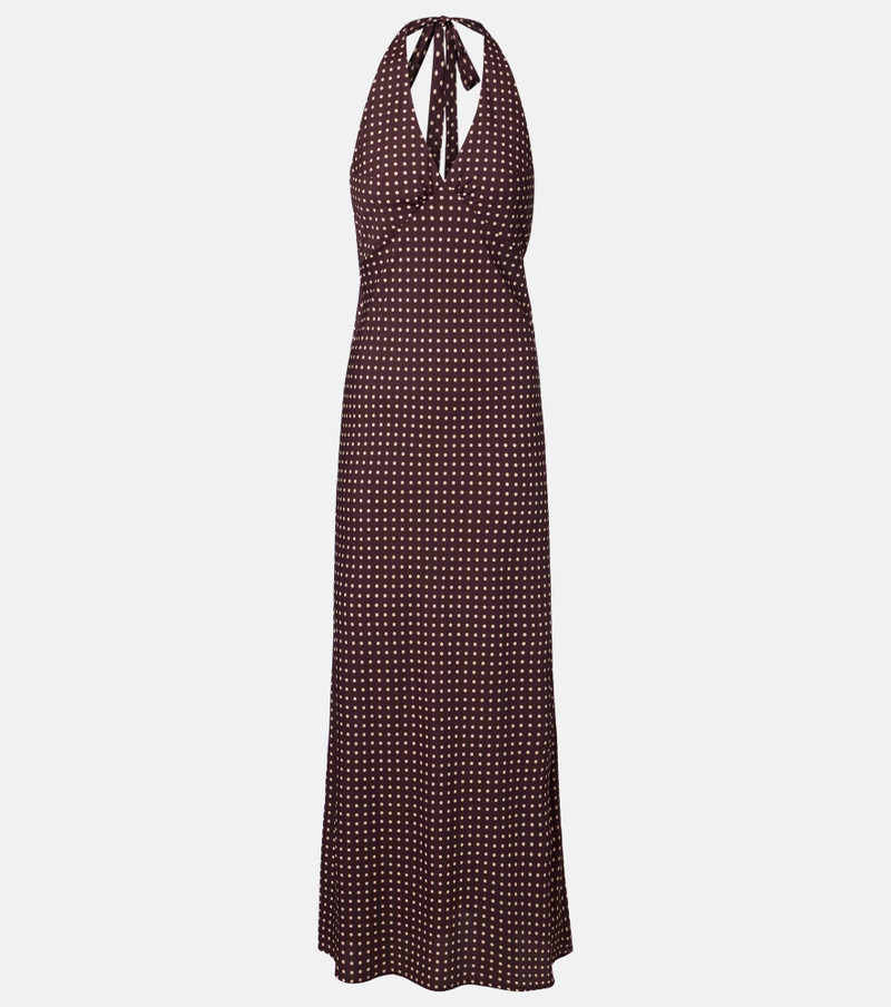 Rosa polka-dot maxi dress 1