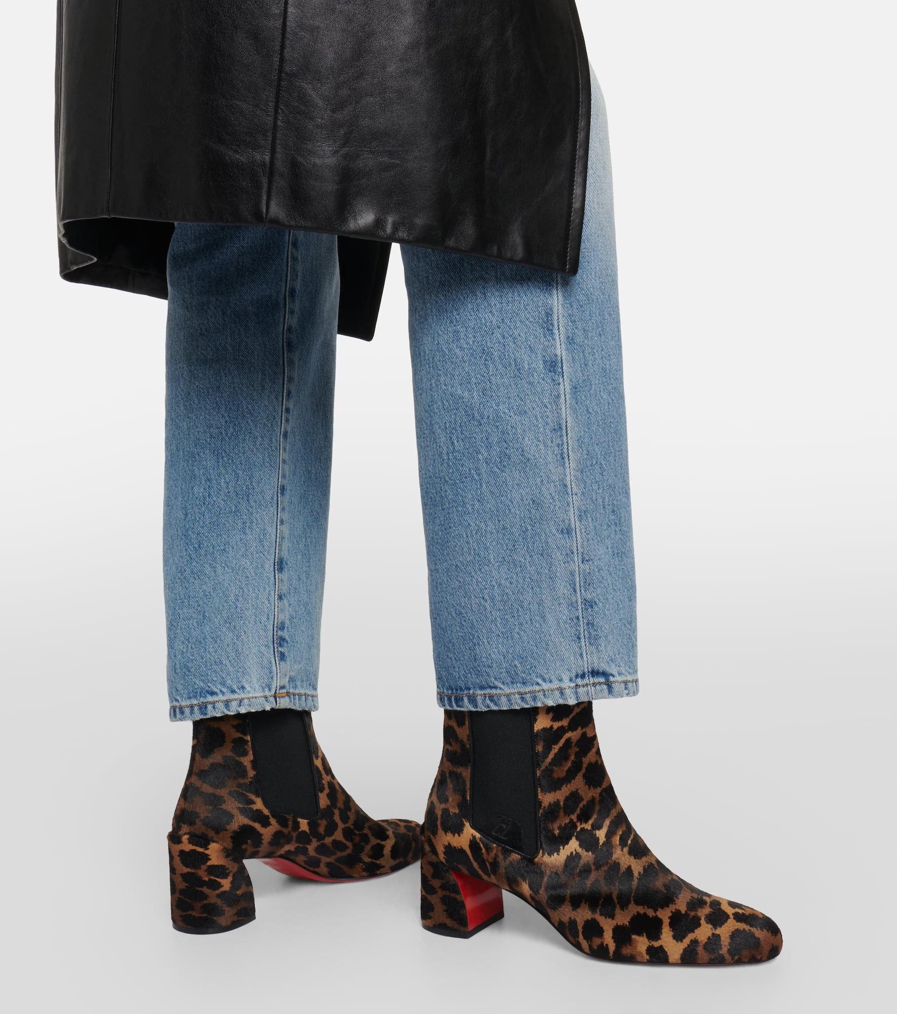 Turelastic leather ankle boots - 3